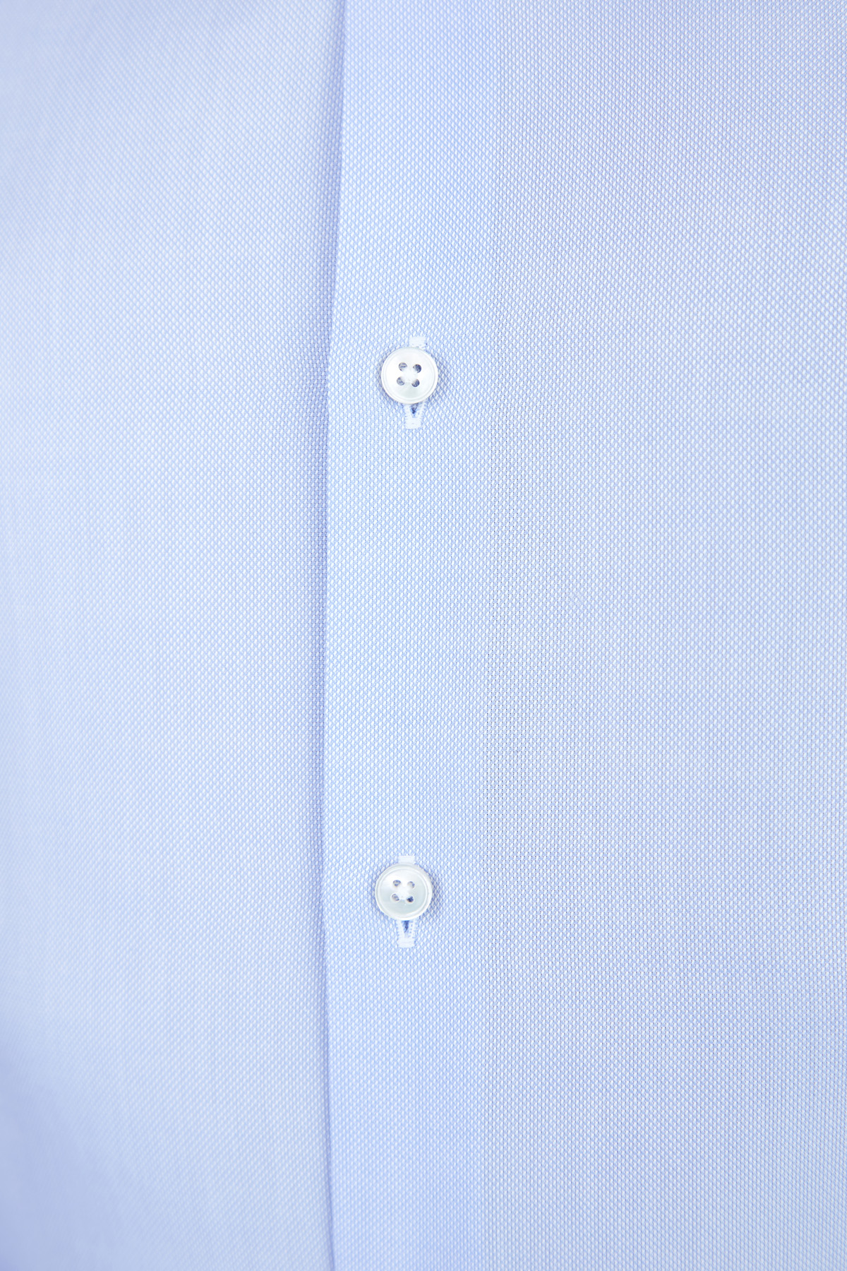 Классическая рубашка из хлопка Wrinkle Free в деловом стиле XACUS, цвет голубой, размер 48 - фото 5